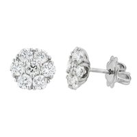 Boucles d'oreilles Golay Femme in Or blanc Diamante 0.54 Ct OAB2142 - OAB2142
